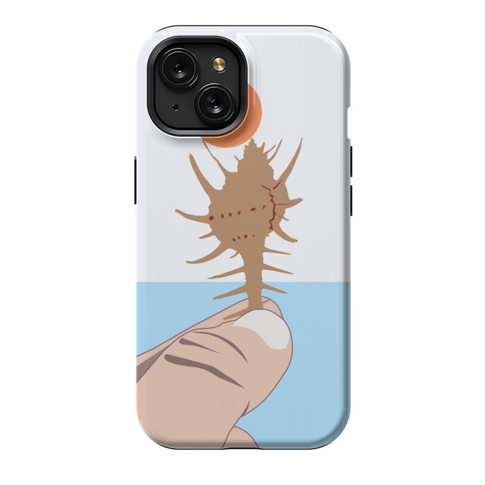 iPhone 15 StrongFit Sun On The Conch by Creativeaxle