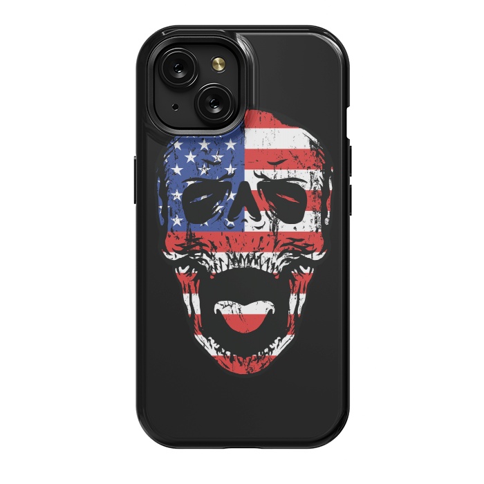 iPhone 15 StrongFit American Till Die by Afif Quilimo