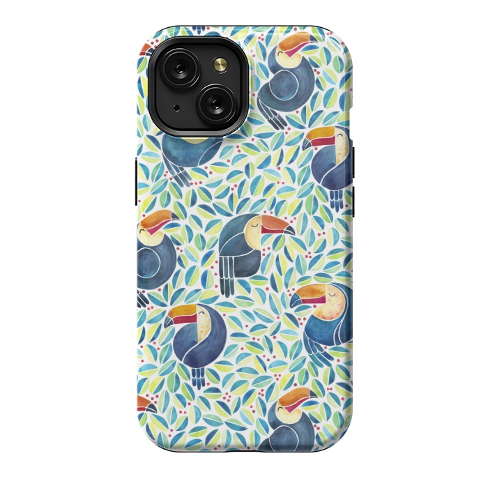 iPhone 15 StrongFit Toucan Do It by gingerlique