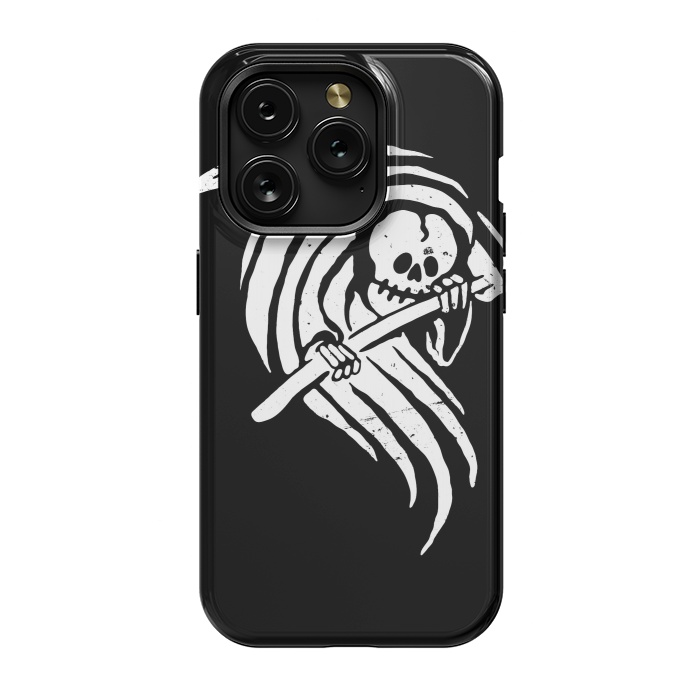 iPhone 15 Pro StrongFit Grim Reaper by Afif Quilimo