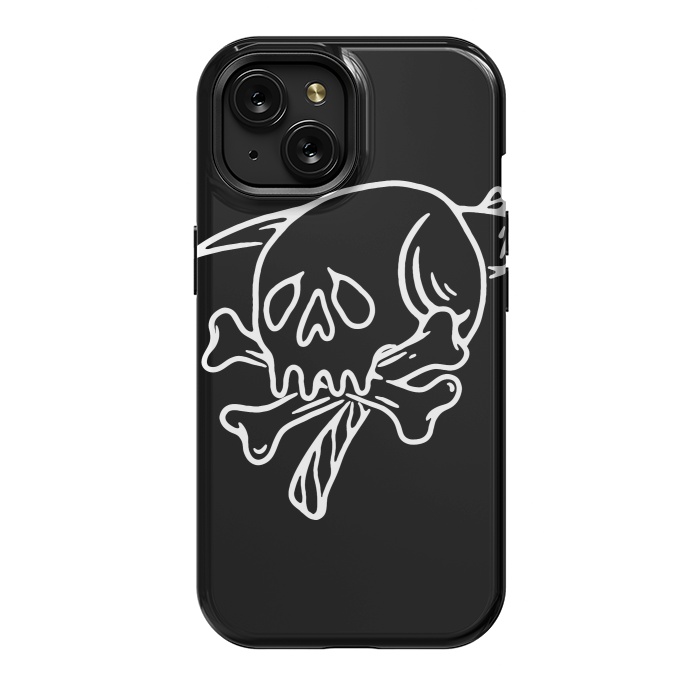 iPhone 15 StrongFit Skull Reaper by Afif Quilimo
