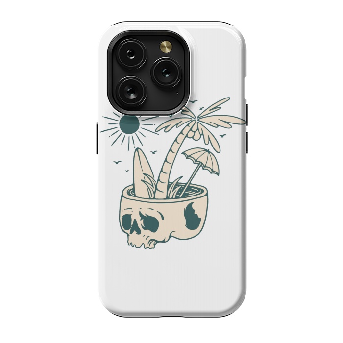 iPhone 15 Pro StrongFit Skull Summer 1 by Afif Quilimo
