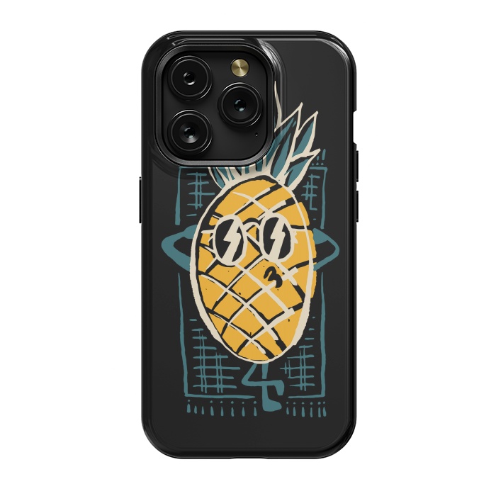 iPhone 15 Pro StrongFit Pineapple Sunbathe 1 by Afif Quilimo