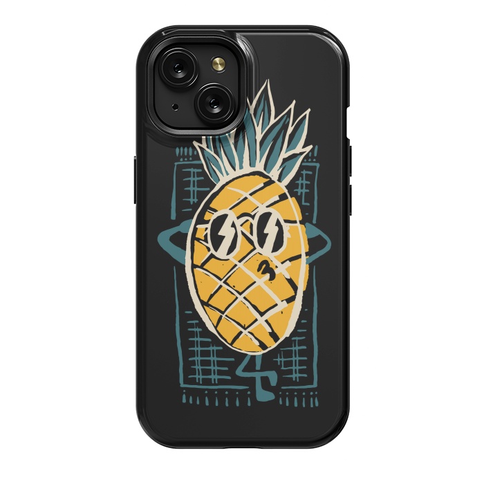 iPhone 15 StrongFit Pineapple Sunbathe 1 by Afif Quilimo