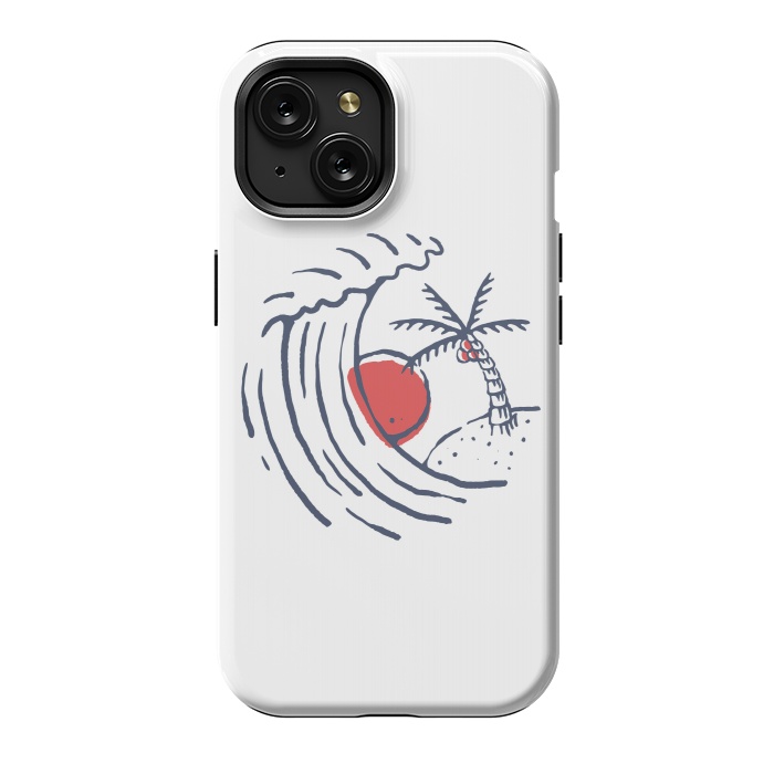 iPhone 15 StrongFit Great Wave 1 by Afif Quilimo