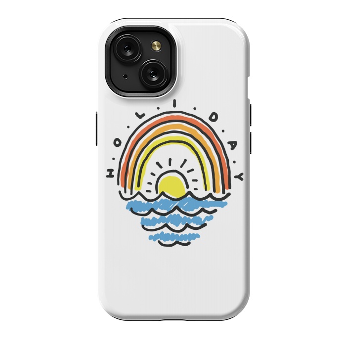iPhone 15 StrongFit Holiday Beach by Afif Quilimo