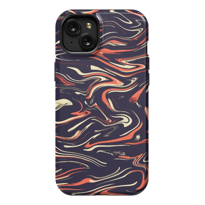 iPhone 15 Plus StrongFit Tiger stripes by Steve Wade (Swade)
