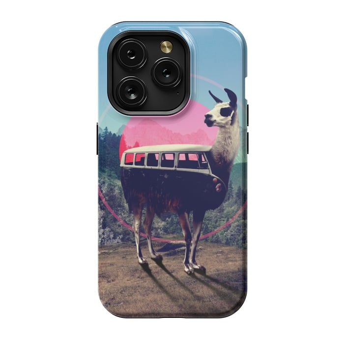 iPhone 15 Pro StrongFit Llama Van by Ali Gulec