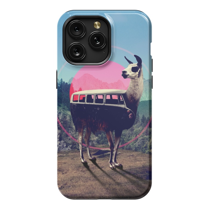 iPhone 15 Pro Max StrongFit Llama Van by Ali Gulec