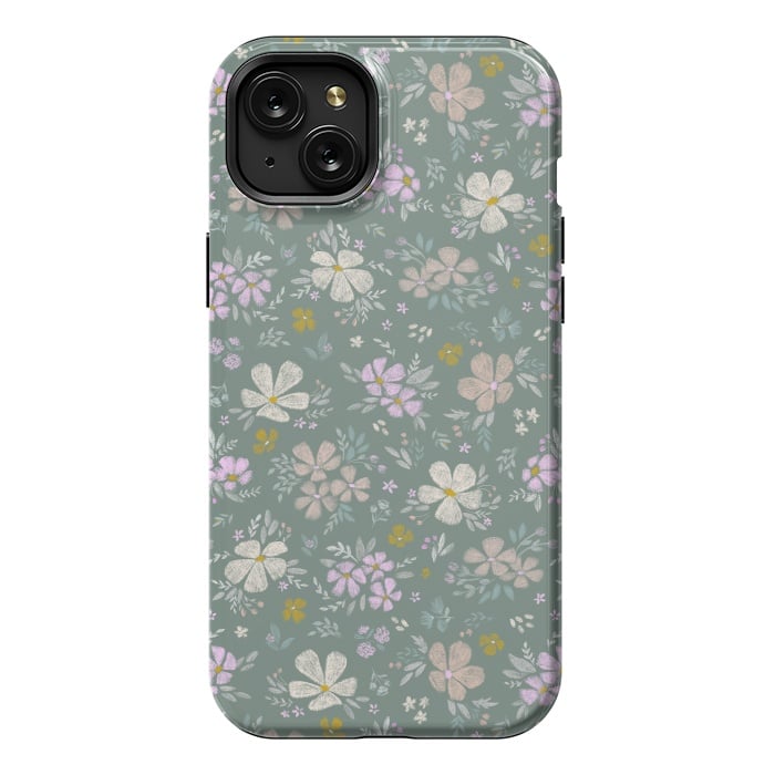 iPhone 15 Plus StrongFit Spring Bouquet by Tishya Oedit