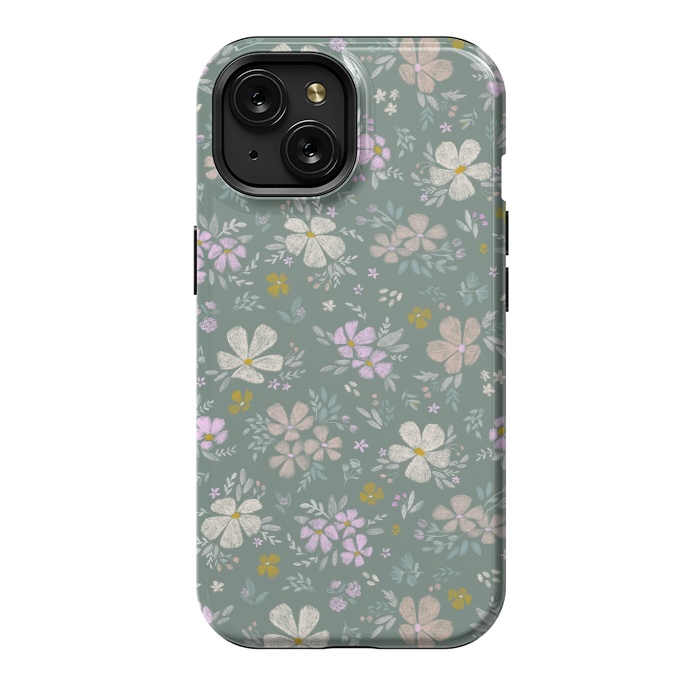 iPhone 15 StrongFit Spring Bouquet by Tishya Oedit