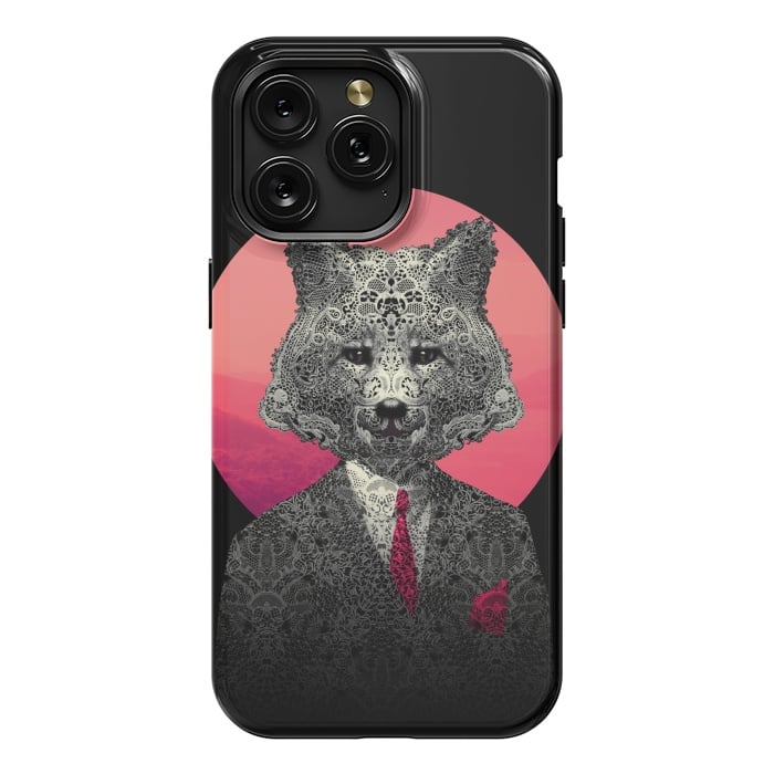 iPhone 15 Pro Max StrongFit Mr. Fox by Ali Gulec