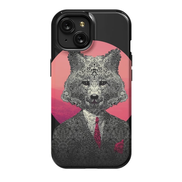 iPhone 15 StrongFit Mr. Fox by Ali Gulec