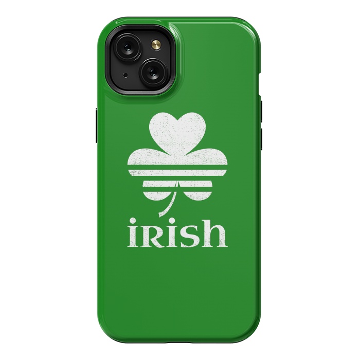iPhone 15 Plus StrongFit Irish by Mitxel Gonzalez