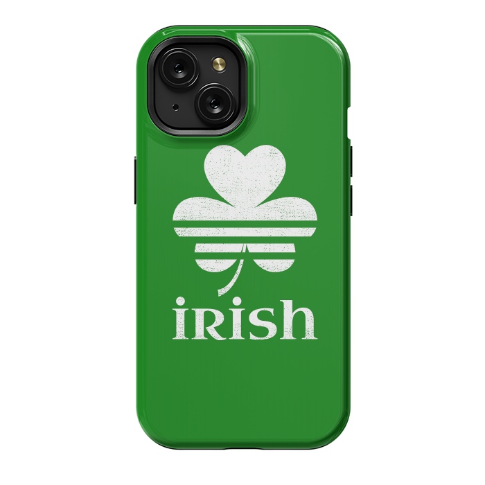 iPhone 15 StrongFit Irish by Mitxel Gonzalez