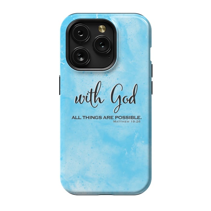 iPhone 15 Pro StrongFit With God by Jms