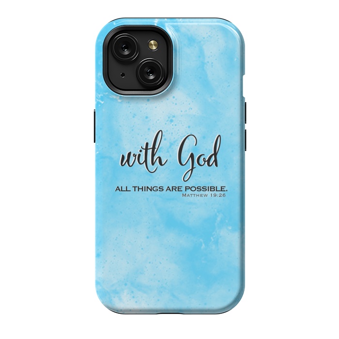 iPhone 15 StrongFit With God by Jms