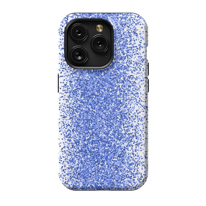iPhone 15 Pro StrongFit Blue Sparkles by Martina