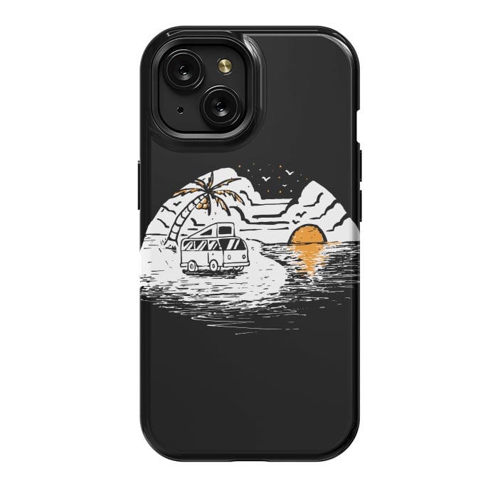 iPhone 15 StrongFit Van Beach by Afif Quilimo