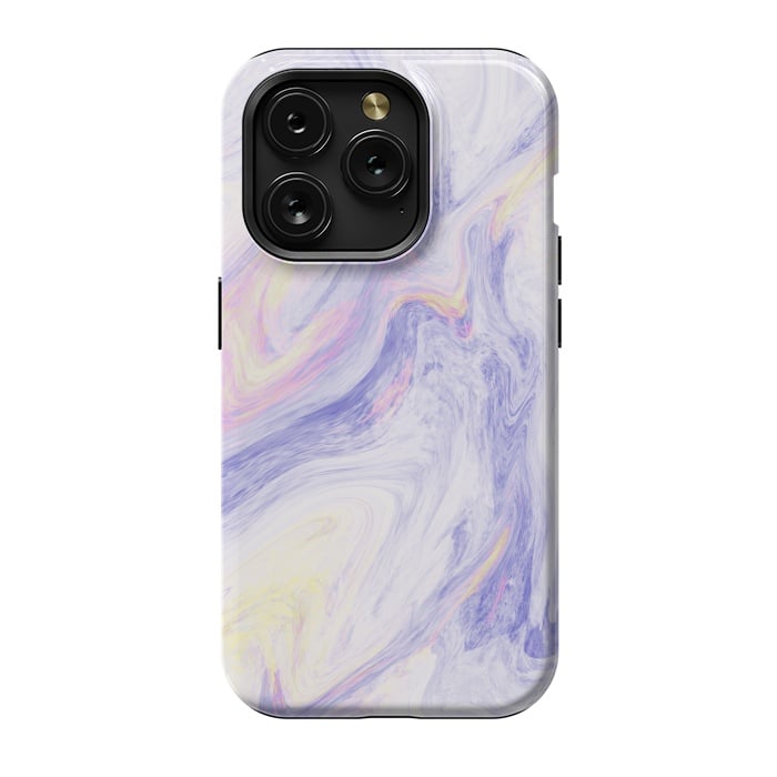 iPhone 15 Pro StrongFit Unicorn Marble by Rose Halsey