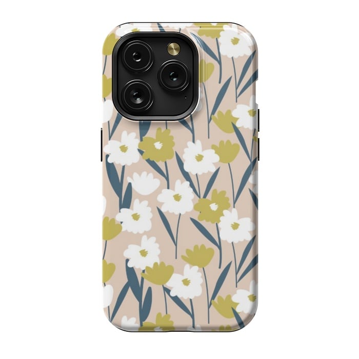 iPhone 15 Pro StrongFit Delicated flowers  by Winston