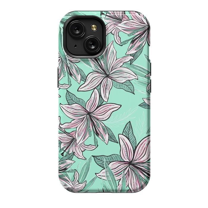iPhone 15 StrongFit Dancing Lilly  by Rose Halsey
