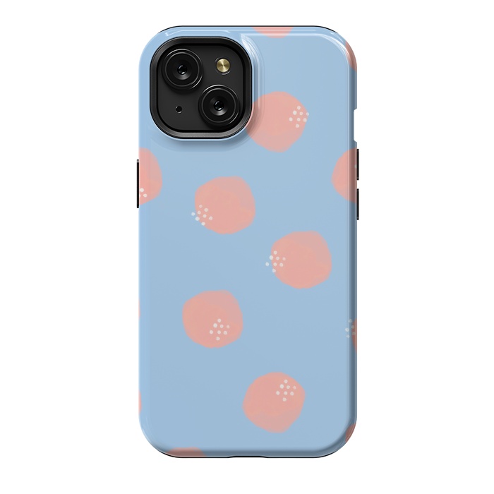 iPhone 15 StrongFit Simple dots by lauradidthis