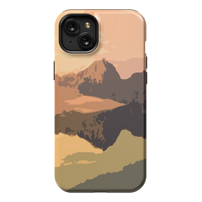 iPhone 15 Plus StrongFit Mountain Journey by Creativeaxle