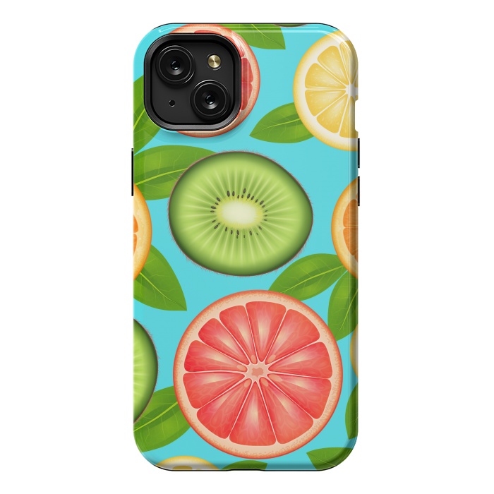 iPhone 15 Plus StrongFit fruits love summer by MALLIKA