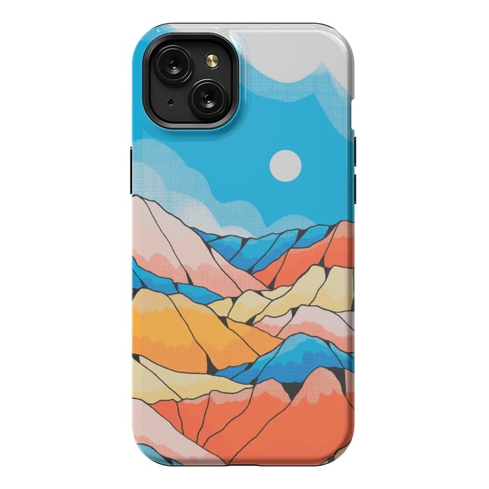 iPhone 15 Plus StrongFit The spring hill peaks by Steve Wade (Swade)