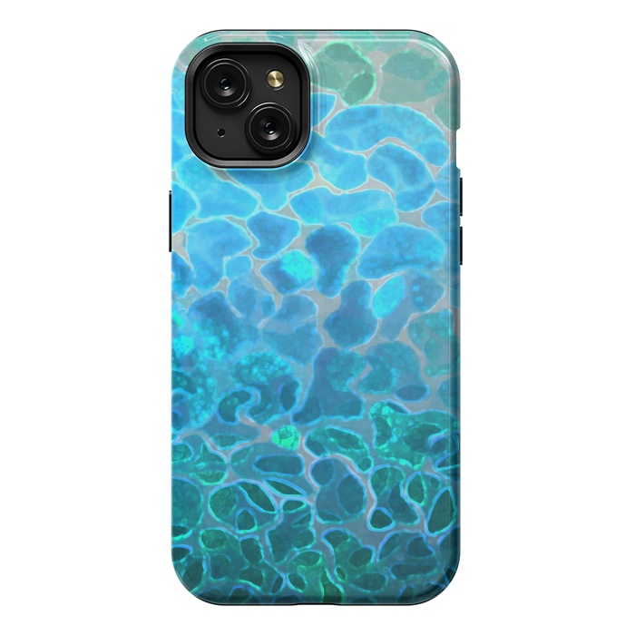 iPhone 15 Plus StrongFit Underwater Sea Background G573 by Medusa GraphicArt