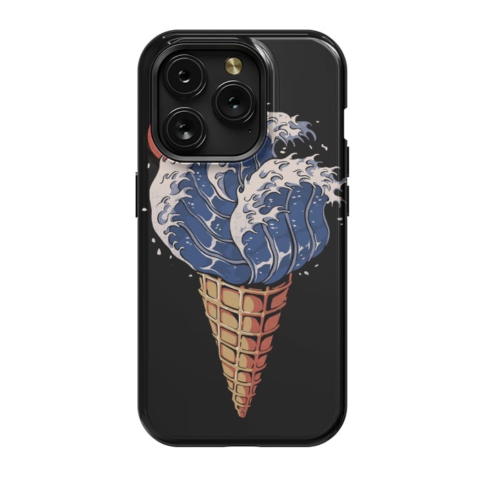 iPhone 15 Pro StrongFit Kanagawa Ice Cream  by Ilustrata