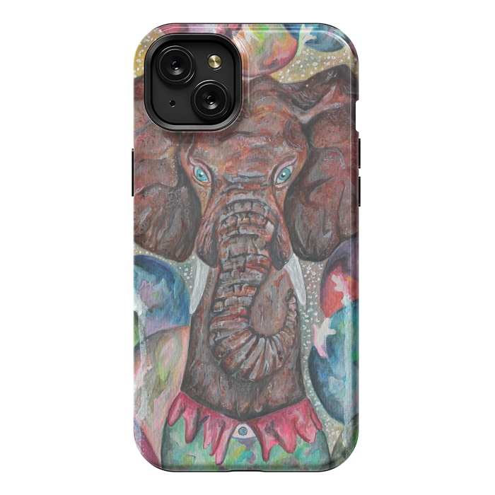 iPhone 15 Plus StrongFit Elefante by AlienArte 