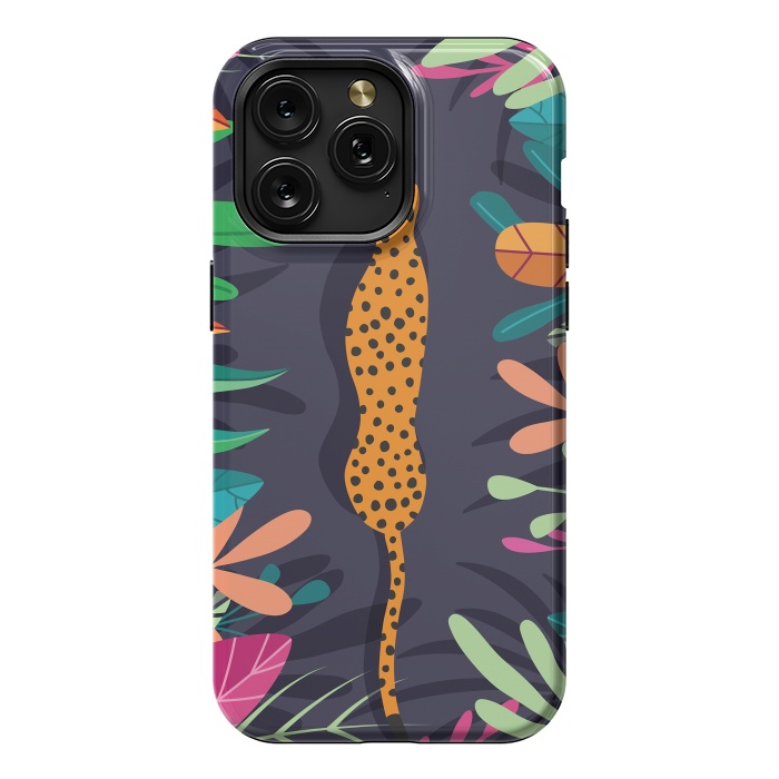 iPhone 15 Pro Max StrongFit Cheetah walking in the wild by Jelena Obradovic