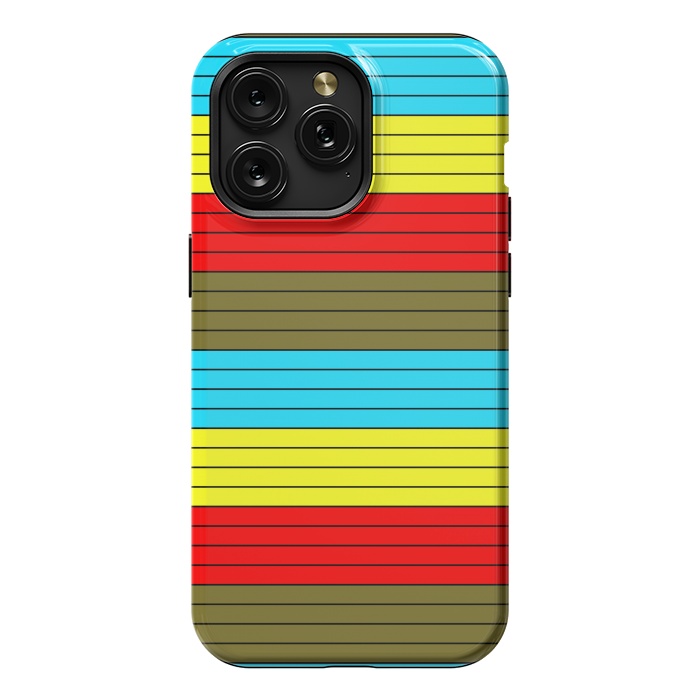 iPhone 15 Pro Max StrongFit Multiple Colored by TMSarts