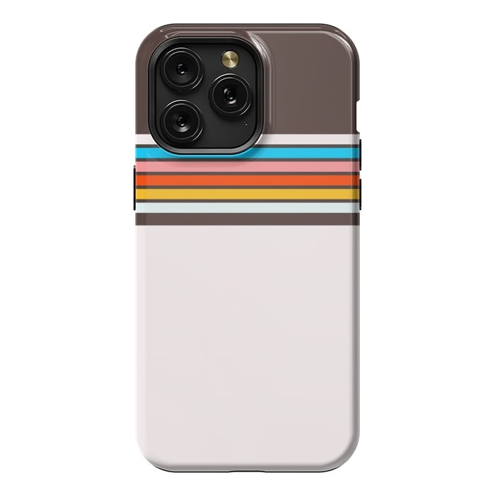 iPhone 15 Pro Max StrongFit Vintage Stripes by TMSarts