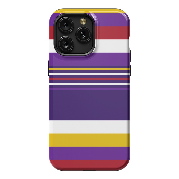 iPhone 15 Pro Max StrongFit Casual Purple by TMSarts