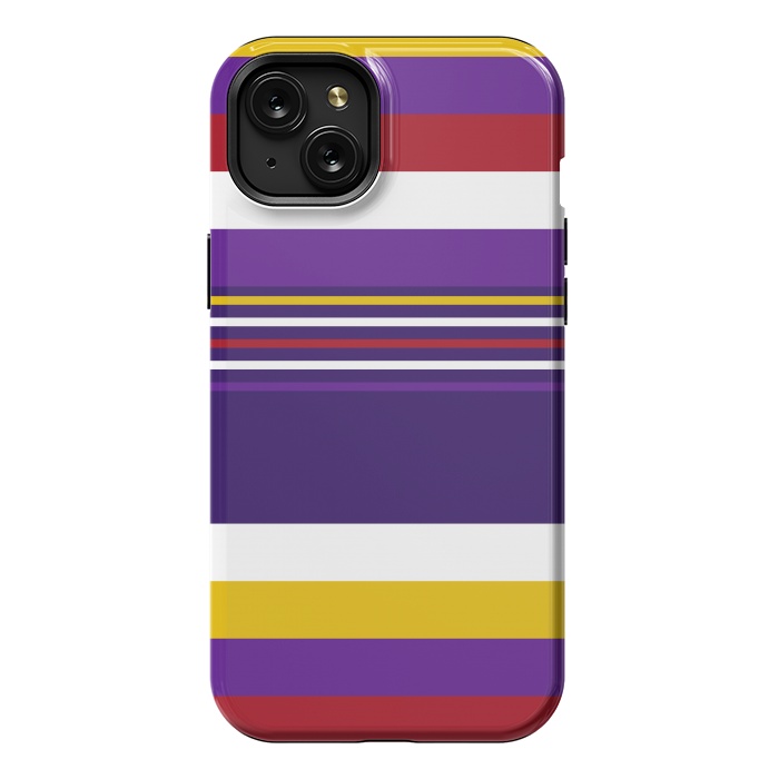 iPhone 15 Plus StrongFit Casual Purple by TMSarts
