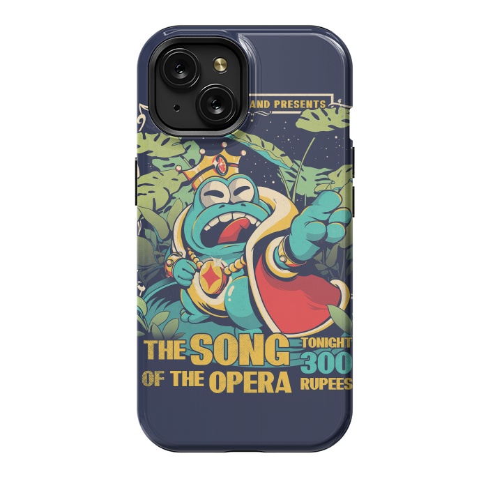 iPhone 15 StrongFit King of the opera by Ilustrata