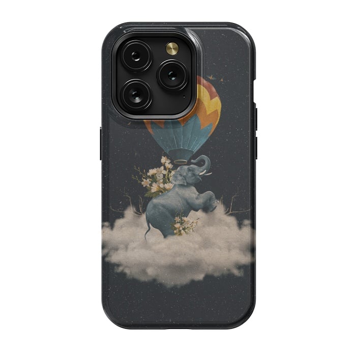 iPhone 15 Pro StrongFit Between Clouds by Eleaxart