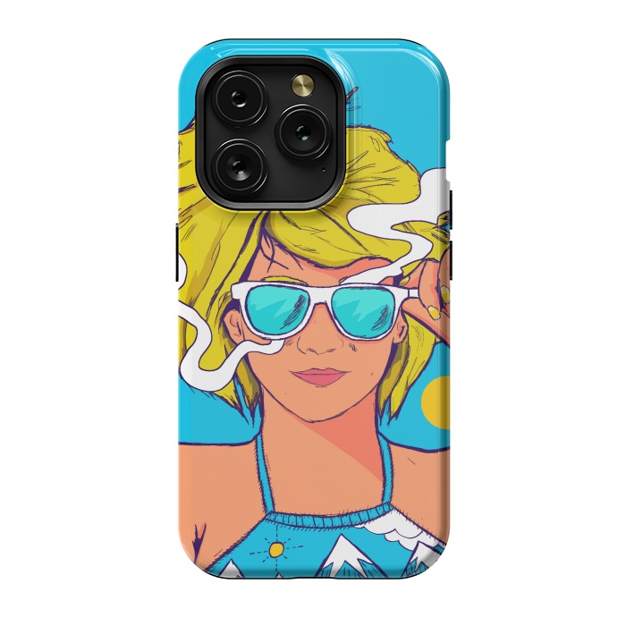 iPhone 15 Pro StrongFit The summer girl by Steve Wade (Swade)