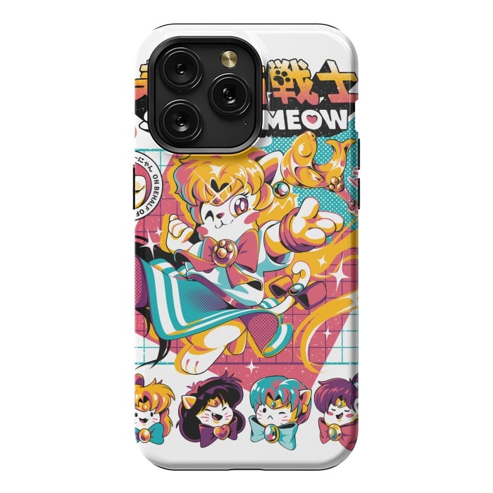 iPhone 15 Pro Max StrongFit Sailor Meow II by Ilustrata
