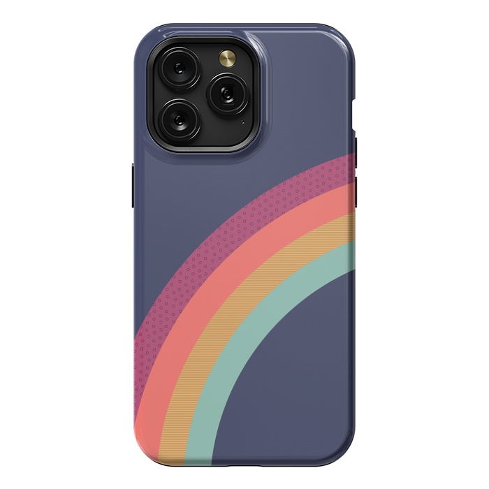 iPhone 15 Pro Max StrongFit Vintage Rainbow by ArtPrInk