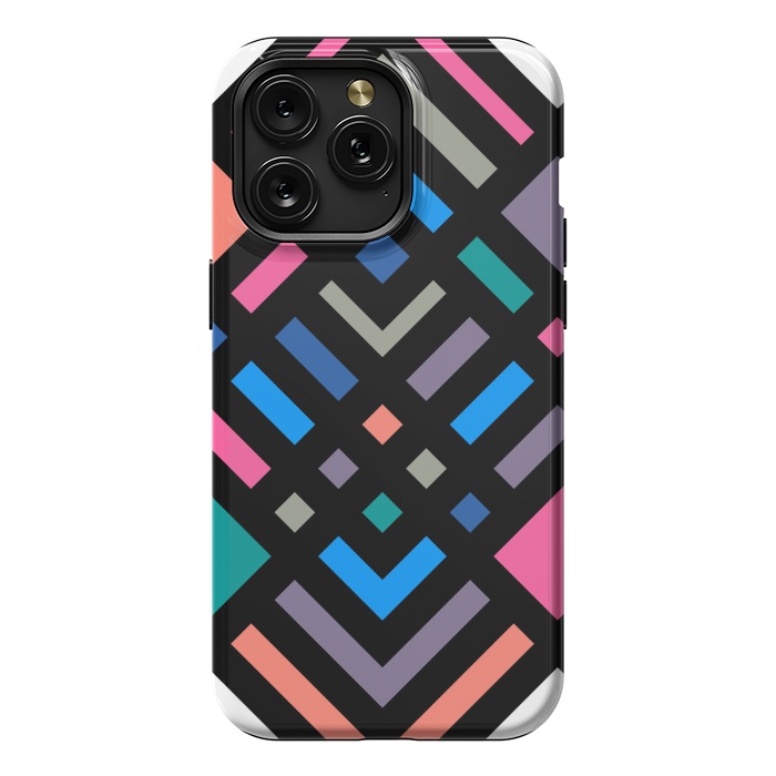 iPhone 15 Pro Max StrongFit Aztec Colors by TMSarts