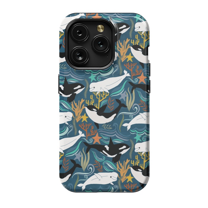 iPhone 15 Pro StrongFit Canadian Whale Watching by Tangerine-Tane