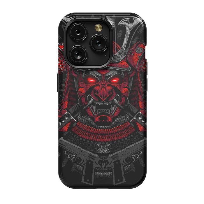 iPhone 15 Pro StrongFit Red Samurai  by Alberto