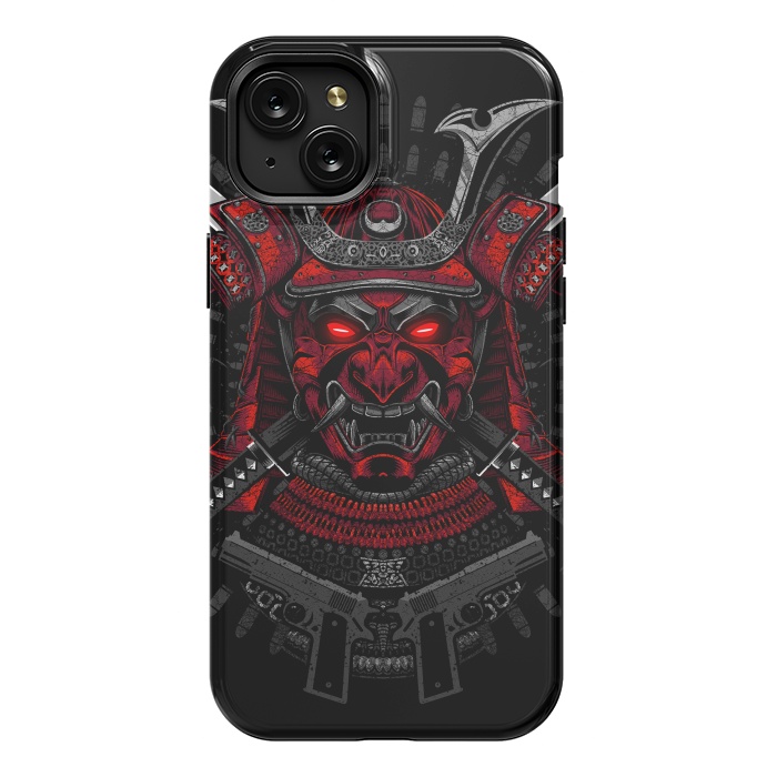 iPhone 15 Plus StrongFit Red Samurai  by Alberto
