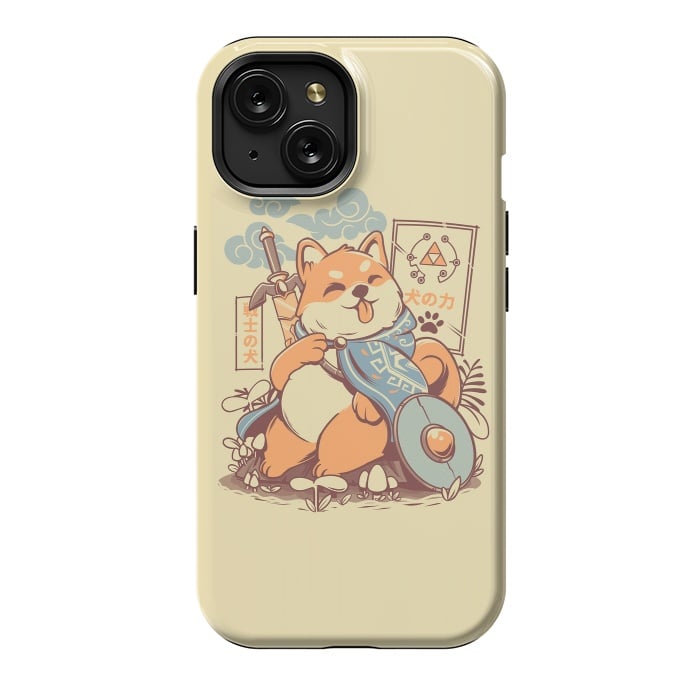 iPhone 15 StrongFit The legend of Dog by Ilustrata