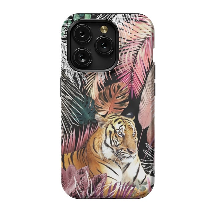 iPhone 15 Pro StrongFit Jungle Tiger 01 by amini54