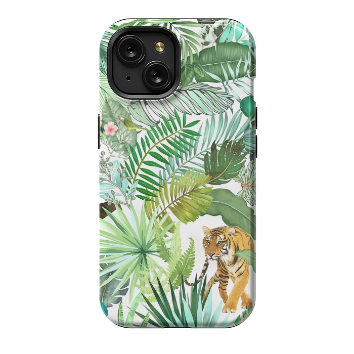 iPhone 15 StrongFit Jungle Tiger 04 by amini54